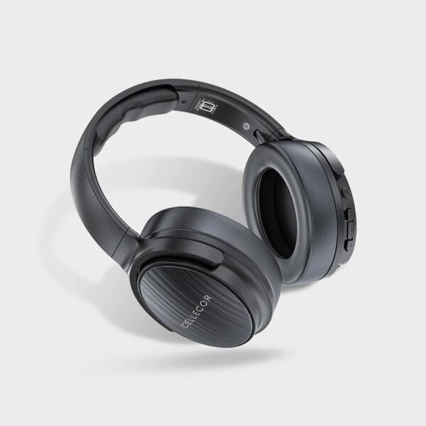 Cellecor Cruzio Wireless Headphones with 18 Hours Playback Time, 40mm drivers, Superior Bass Sound, Foldable & Portable Design and Bluetooth and Aux Connectivity