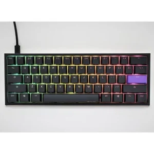 Ducky One 2 Mini Cherry Speed RGB Gaming Keyboard Black