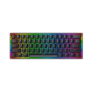 Redragon Akali K642-RGB 60% Wired Gaming Mechanical Keyboard Black