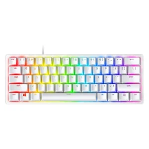 Razer Huntsman Mini 60% PBT Chroma Wired RGB Gaming Keyboard White