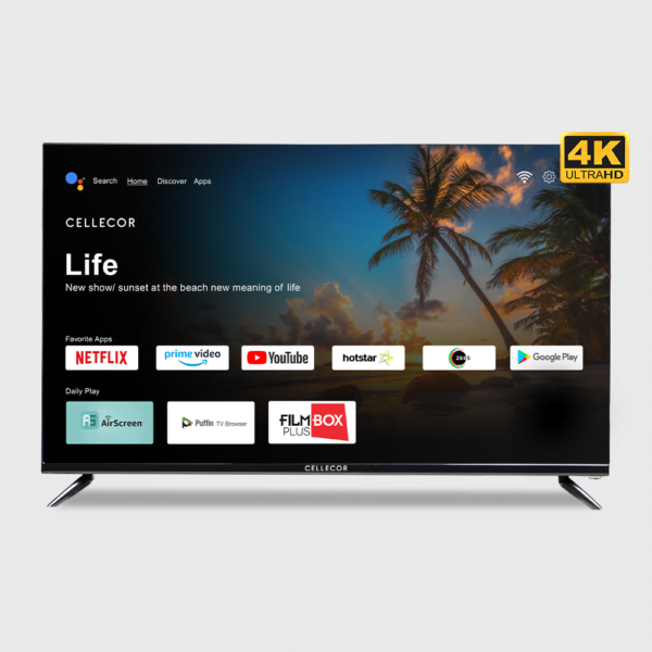 Cellecor S-55 UHD 4K LED 55" Smart TV