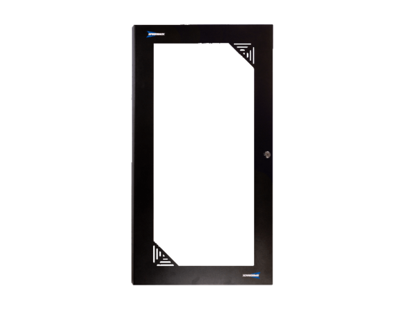 Australian Monitor SRCD18 18RU Speedrack Lockable Door Perspex, Clear