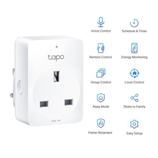 TP-Link Tapo P110 - Mini Smart Wi-Fi Socket, Energy Monitoring