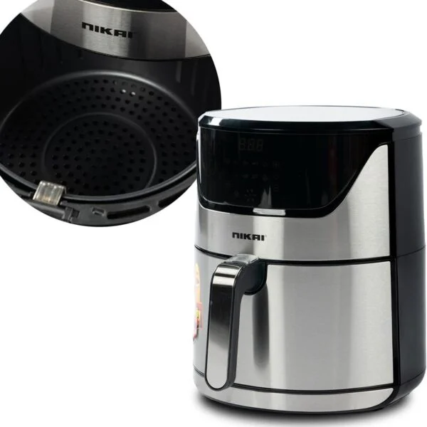 Nikai NAF688DS Air Fryer 6L 1800W Black