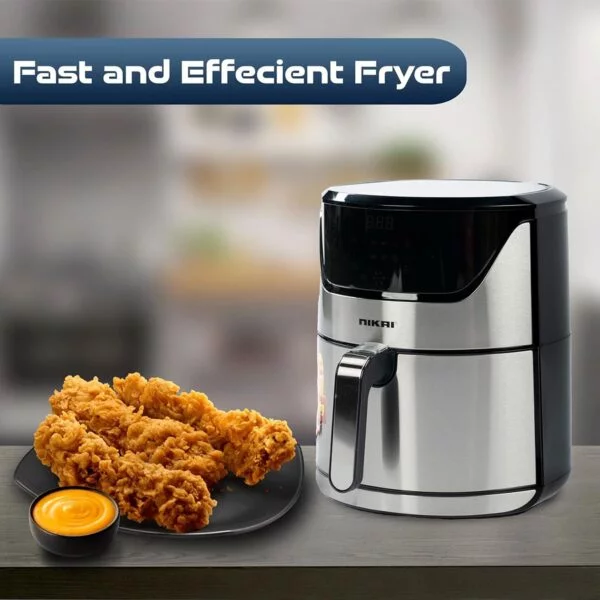 Nikai NAF688DS Air Fryer 6L 1800W Black