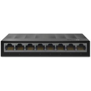 TP-Link LS1008G - LiteWave 8-Port Gigabit Desktop Switch PORT: 8× Gigabit RJ45 Ports