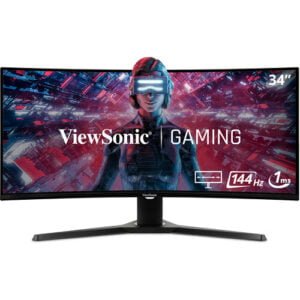 ViewSonic VX3418-2KPC 34" 21:9 Curved VA Gaming Monitor