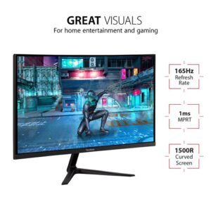 ViewSonic VX2718-PC-MHD 27" 16:9 165 Hz Curved LCD Gaming Monitor