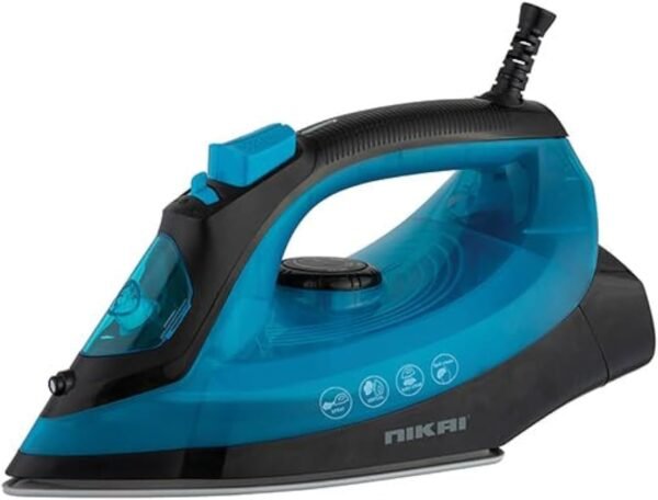 Nikai - NSI858AX - 1600W Steam Iron with Non-Stick Soleplate