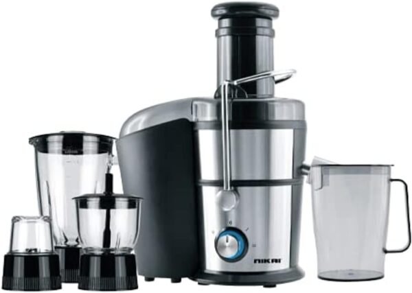 Nikai NFP881G  800W 4 in 1 Food Processor Black and Silver