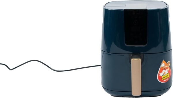 Nikai NAF588D Air Fryer, 1250 W, 4 Liter, Digital, Navy Blue