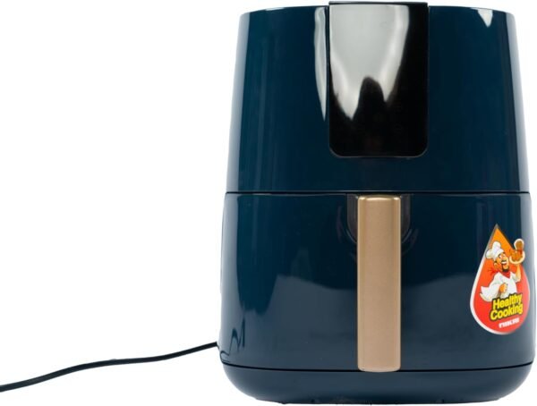 Nikai NAF588D Air Fryer, 1250 W, 4 Liter, Digital, Navy Blue