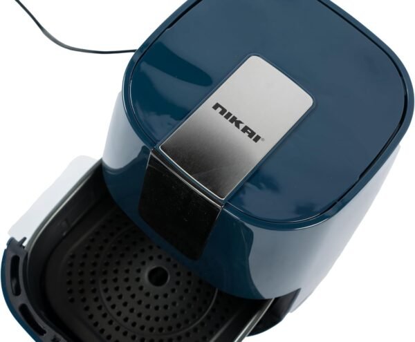 Nikai NAF588D Air Fryer, 1250 W, 4 Liter, Digital, Navy Blue