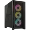 CORSAIR ICUE 4000D RGB Airflow Mid-Tower ATX Case Black