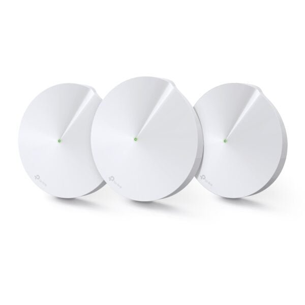TP-Link Deco M9 Plus(3- Pack) - AC2200 Smart Home Mesh Wi-Fi System (Tri-Band)