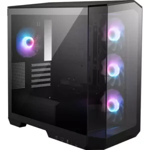 MSI MAG PANO M100R PZ Mid-Tower M-ATX Tempered Glass Gaming Case Black