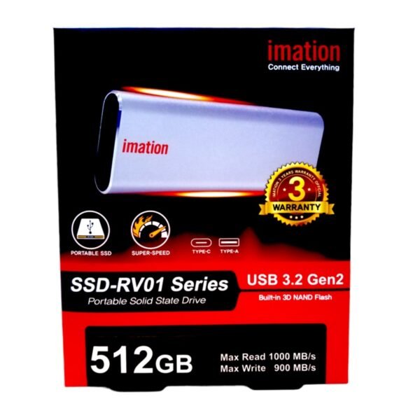 Imation Portable External SSD_Rv01 (512GB) (1000/900MB/s)