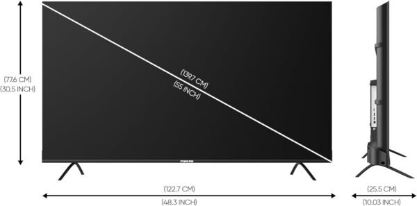 Nikai NIK55MEU4STN 55 Inch UHD LED WebOS Smart Tv