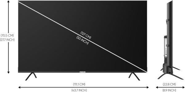 Nikai NIK50MEU4STN 50 Inch UHD LED WebOS Smart Tv Platinum Series