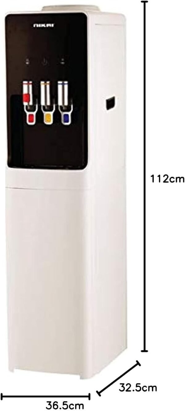 Nikai NWD1400C Top Loading Water Dispenser with 3 Tap White