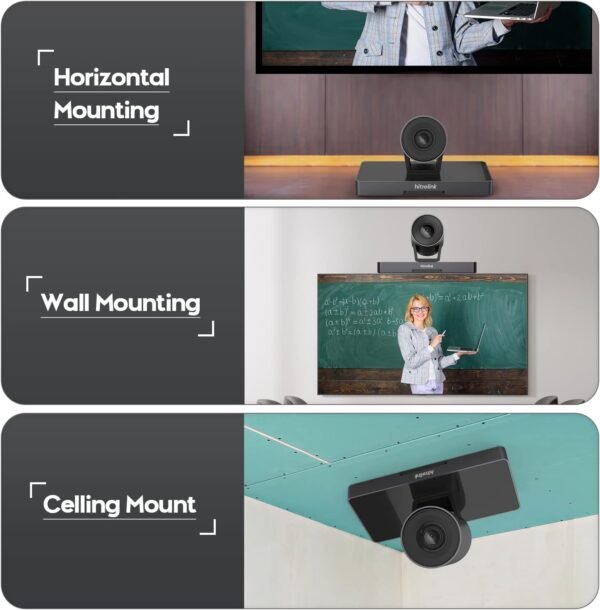 Hitrolink HTI-UC600 USB PTZ Video Conference Camera with IR Remote Control