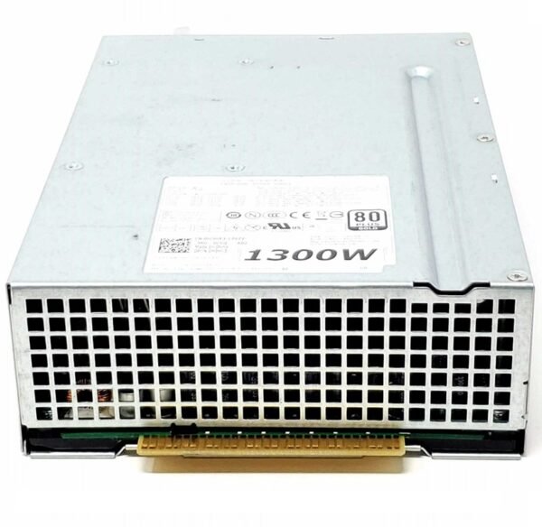 Power Supply 1300 Watt 80 Plus Gold Compatible For Dell Model: Precision T7600 H1300EF-01 D1300EF-00 DPS-1300DB A 0H3HY3