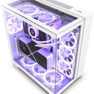 NZXT H9 Elite Edition ATX Mid Tower Gaming Case White
