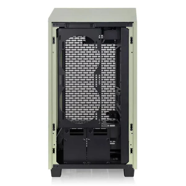 Thermaltake The Tower 200 Mini-Tower Mini-ITX Gaming Case Matcha Green