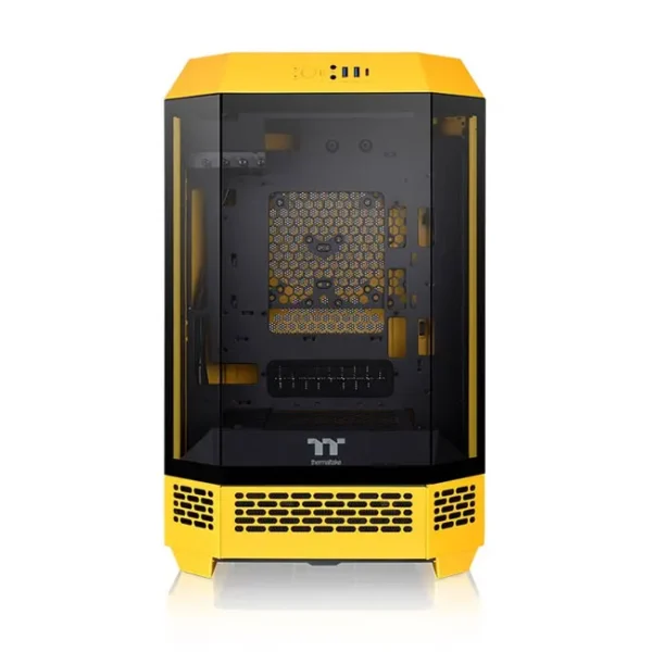 Thermaltake The Tower 300 Micro-Tower Micro-ATX Gaming Case Bumblebee