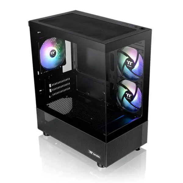 Thermaltake View 170 TG ARGB Micro-ATX Gaming Case Black