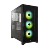 Corsair ICUE 4000X RGB Tempered Glass Mid-Tower ATX Case Black