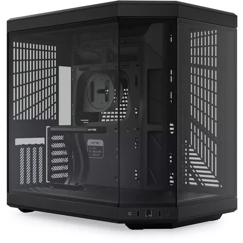 HYTE Y70 Dual Chamber Mid-Tower ATX Gaming Case Black