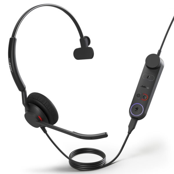 Jabra Engage 50 II MS Teams Wired Headset - (Detachable Link) USB-A, Mono