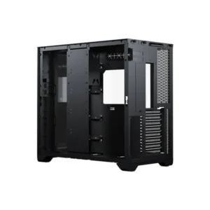 MagniumGear NEO Qube 2 RGB Digital Infinity Mirror ATX Mid-Tower Gaming Case Black