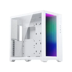 MagniumGear NEO Qube 2 RGB Digital Infinity Mirror ATX Mid-Tower Gaming Case White
