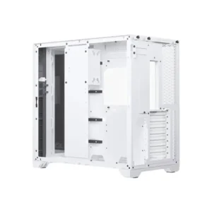 MagniumGear NEO Qube 2 RGB Digital Infinity Mirror ATX Mid-Tower Gaming Case White