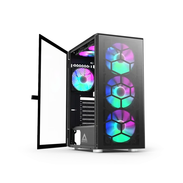 Montech X3 Glass RGB Mid-Tower Gaming Case Black