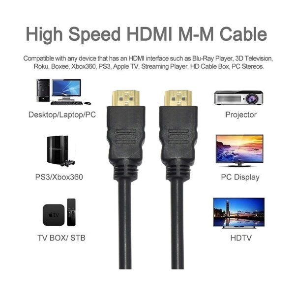 XFORM HDMI Cable Male to Male 1080P Full HD ( 3 Meter )