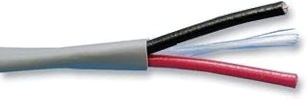 Belden 5200UE 2CORE, 16AWG STRANDED, BC, PP/PVC, UNSHIELDED, SECURITY AND COMMERCIAL AUDIO CABLE