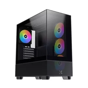 Xigmatek Endorphin Air V2 ARGB ATX Mid Tower Gaming Case Black