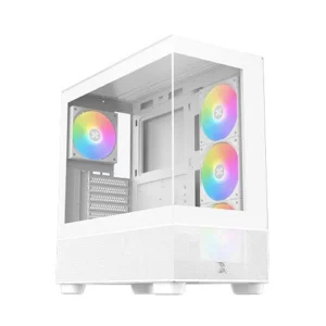 Xigmatek Endorphin Air Arctic V2 ARGB ATX Mid Tower Gaming Case White