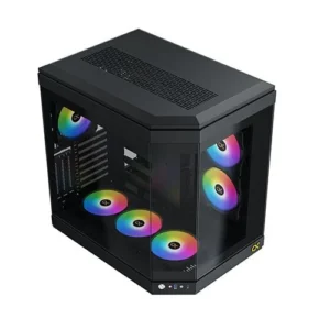 XIGMATEK CUBI ATX RGB Tower Gaming Case Black