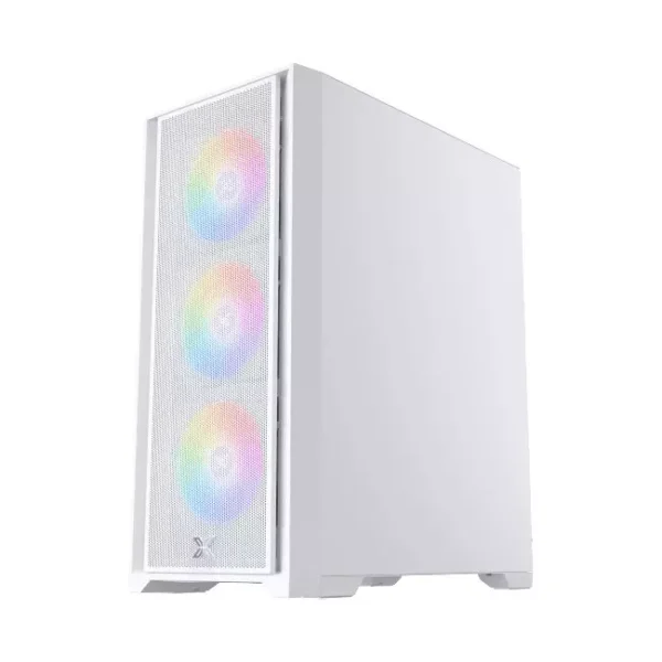 Xigmatek Gaming X II Arctic Elegent Meshed Gaming E-ATX Gaming Case White