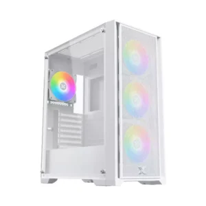Xigmatek Gaming X II Arctic Elegent Meshed Gaming E-ATX Gaming Case White
