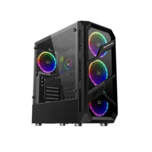 Xigmatek Lamiya Tempered Glass RGB ATX Mid-Tower Gaming Case