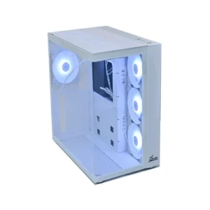 Xander Neptune Full-Tower Gaming Case White