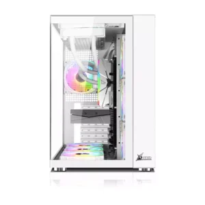 XANDER Velox Pro ARGB ATX Tempered Glass Gaming Case White