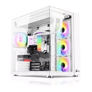 XANDER Velox Pro ARGB ATX Tempered Glass Gaming Case White