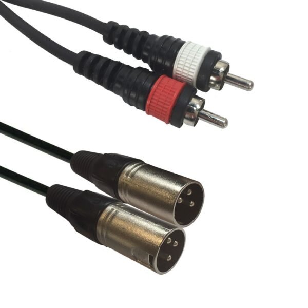 AC-2XM-2RM/1,5 2x XLR male/2 x RCA 1,5m