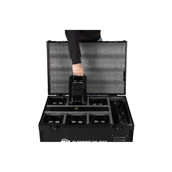 DJ Element H6 Pak with Charging Case (6-Pack, Black)